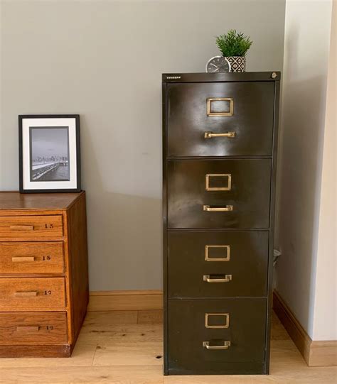 1912 vintage steel file cabinet|Metal File Cabinet Antique Furniture for sale .